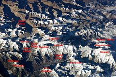 Nasa 1L ISS008-E-6149 Pumori, Nuptse, Everest, Lhotse, Makalu From South With Labels.jpg
